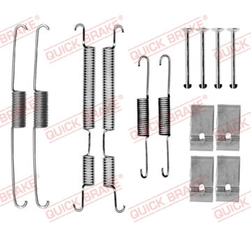 Sada příslušenství, brzdové čelisti QUICK BRAKE 105-0035