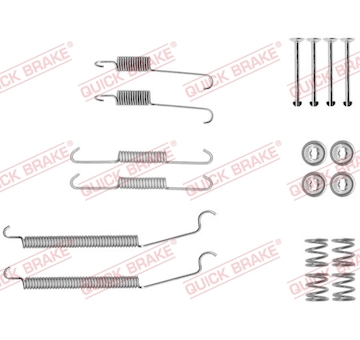 Sada prislusenstvi, brzdove celisti QUICK BRAKE 105-0039