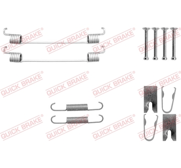 Sada příslušenství, brzdové čelisti QUICK BRAKE 105-0042