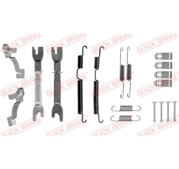 Sada příslušenství, brzdové čelisti QUICK BRAKE 105-0045S