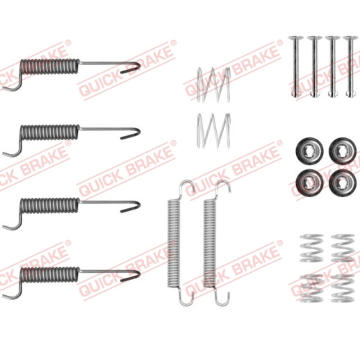 Sada prislusenstvi, parkovaci brzdove celisti QUICK BRAKE 105-0047