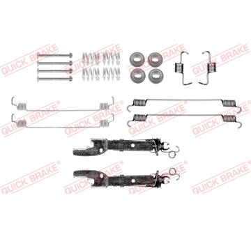 Sada příslušenství, brzdové čelisti QUICK BRAKE 105-0058S