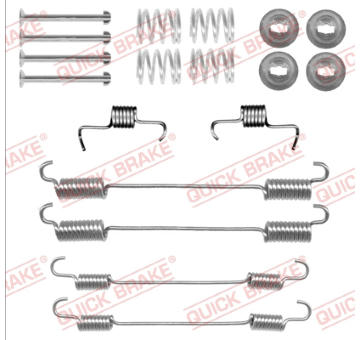 Sada příslušenství, brzdové čelisti QUICK BRAKE 105-0059