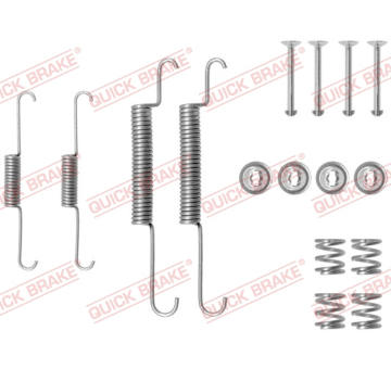 Sada příslušenství, brzdové čelisti QUICK BRAKE 105-0556