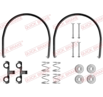 Sada prislusenstvi, brzdove celisti QUICK BRAKE 105-0587