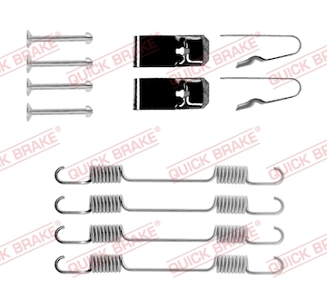 Sada příslušenství, brzdové čelisti QUICK BRAKE 105-0602