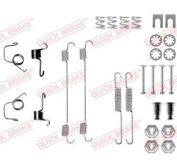 Sada prislusenstvi, brzdove celisti QUICK BRAKE 105-0617