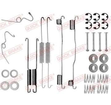 Sada prislusenstvi, brzdove celisti QUICK BRAKE 105-0624