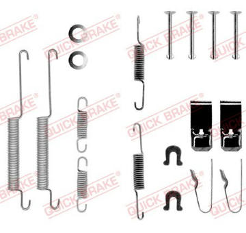 Sada příslušenství, brzdové čelisti QUICK BRAKE 105-0654