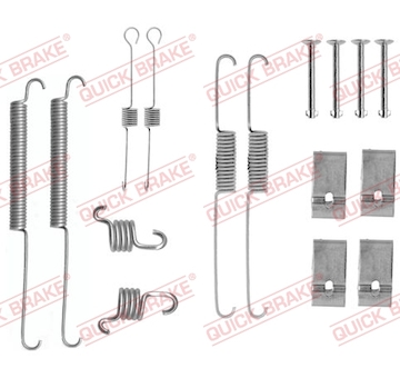 Sada prislusenstvi, brzdove celisti QUICK BRAKE 105-0688