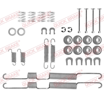 Sada prislusenstvi, brzdove celisti QUICK BRAKE 105-0698