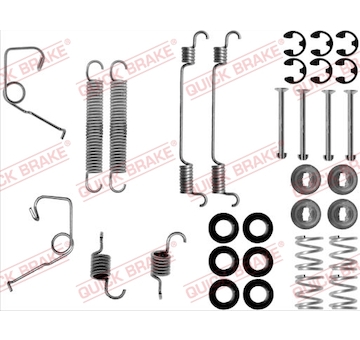 Sada príslużenstva brzdovej čeľuste QUICK BRAKE 105-0706