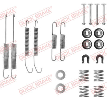 Sada příslušenství, brzdové čelisti QUICK BRAKE 105-0718