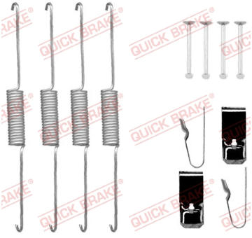 Sada příslušenství, brzdové čelisti QUICK BRAKE 105-0725