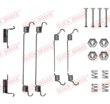 Sada příslušenství, brzdové čelisti QUICK BRAKE 105-0737