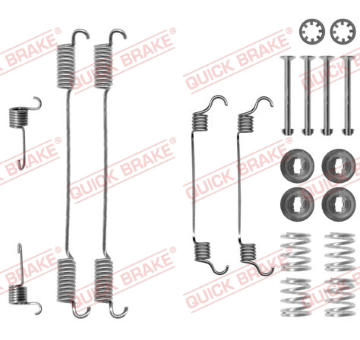 Sada prislusenstvi, brzdove celisti QUICK BRAKE 105-0740