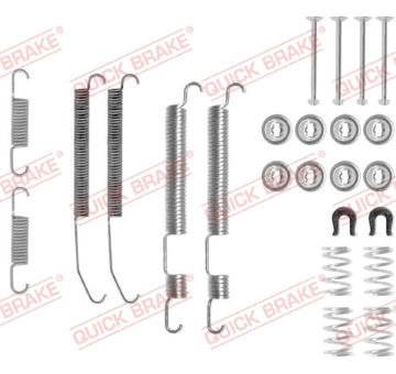 Sada prislusenstvi, brzdove celisti QUICK BRAKE 105-0759