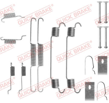 Sada příslušenství, brzdové čelisti QUICK BRAKE 105-0767