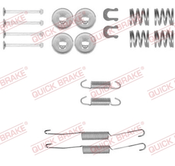 Sada prislusenstvi, brzdove celisti QUICK BRAKE 105-0778