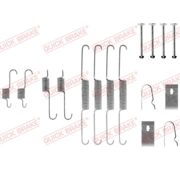 Sada příslušenství, brzdové čelisti QUICK BRAKE 105-0782