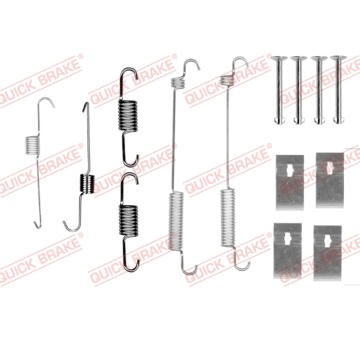 Sada prislusenstvi, brzdove celisti QUICK BRAKE 105-0846