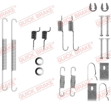 Sada prislusenstvi, brzdove celisti QUICK BRAKE 105-0847