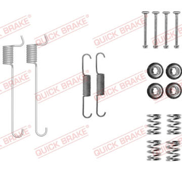 Sada prislusenstvi, parkovaci brzdove celisti QUICK BRAKE 105-0848