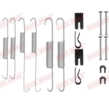 Sada příslušenství, brzdové čelisti QUICK BRAKE 105-0854