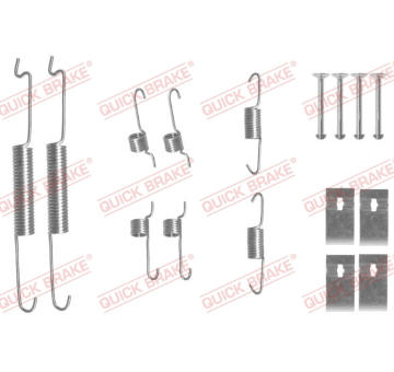 Sada prislusenstvi, brzdove celisti QUICK BRAKE 105-0863