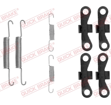 Sada příslušenství, parkovací brzdové čelisti QUICK BRAKE 105-0869