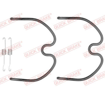 Sada příslušenství, brzdové čelisti QUICK BRAKE 105-0872