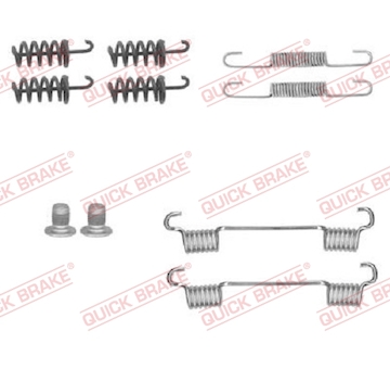 Sada příslušenství, parkovací brzdové čelisti QUICK BRAKE 105-0874