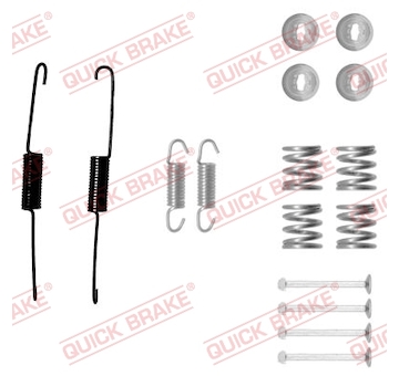 Sada příslušenství, brzdové čelisti QUICK BRAKE 105-0879