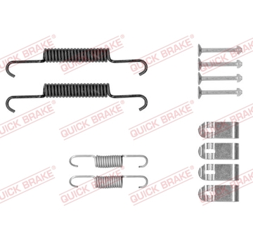 Sada prislusenstvi, parkovaci brzdove celisti QUICK BRAKE 105-0881