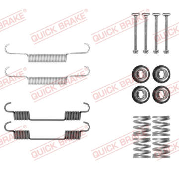 Sada príslużenstva čeľustí parkovacej brzdy QUICK BRAKE 105-0897