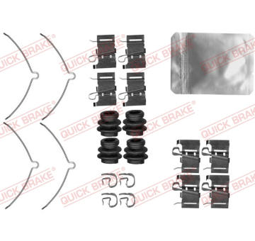 Sada prislusenstvi, oblozeni kotoucove brzdy QUICK BRAKE 109-0001