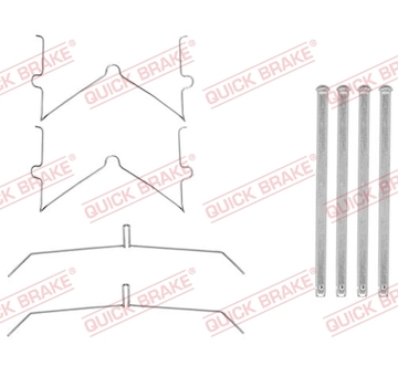 Sada prislusenstvi, oblozeni kotoucove brzdy QUICK BRAKE 109-0003