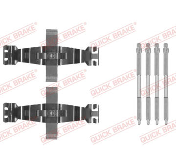 Sada prislusenstvi, oblozeni kotoucove brzdy QUICK BRAKE 109-0022