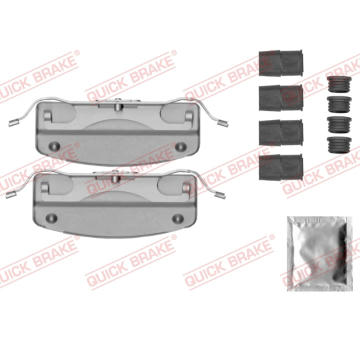 Sada prislusenstvi, oblozeni kotoucove brzdy QUICK BRAKE 109-0041