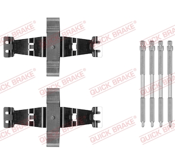 Sada prislusenstvi, oblozeni kotoucove brzdy QUICK BRAKE 109-0042