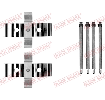 Sada prislusenstvi, oblozeni kotoucove brzdy QUICK BRAKE 109-0054