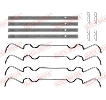 Sada prislusenstvi, oblozeni kotoucove brzdy QUICK BRAKE 109-0069