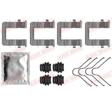 Sada prislusenstvi, oblozeni kotoucove brzdy QUICK BRAKE 109-0074