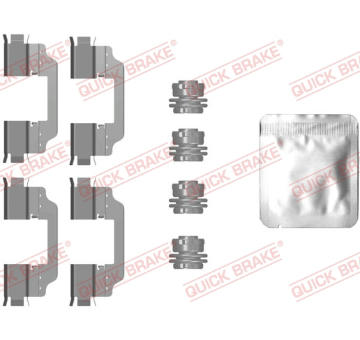 Sada prislusenstvi, oblozeni kotoucove brzdy QUICK BRAKE 109-0101