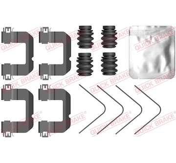 Sada prislusenstvi, oblozeni kotoucove brzdy QUICK BRAKE 109-0102