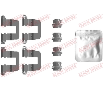 Sada prislusenstvi, oblozeni kotoucove brzdy QUICK BRAKE 109-0106