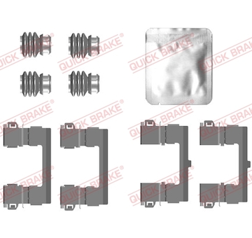 Sada prislusenstvi, oblozeni kotoucove brzdy QUICK BRAKE 109-0112