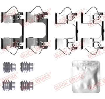 Sada prislusenstvi, oblozeni kotoucove brzdy QUICK BRAKE 109-0116