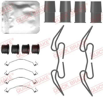 Sada prislusenstvi, oblozeni kotoucove brzdy QUICK BRAKE 109-0134