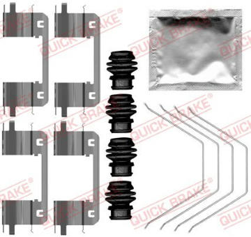 Sada prislusenstvi, oblozeni kotoucove brzdy QUICK BRAKE 109-0141